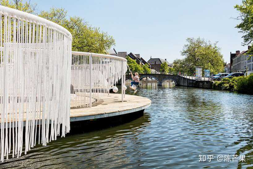 布鲁日的河岸设计