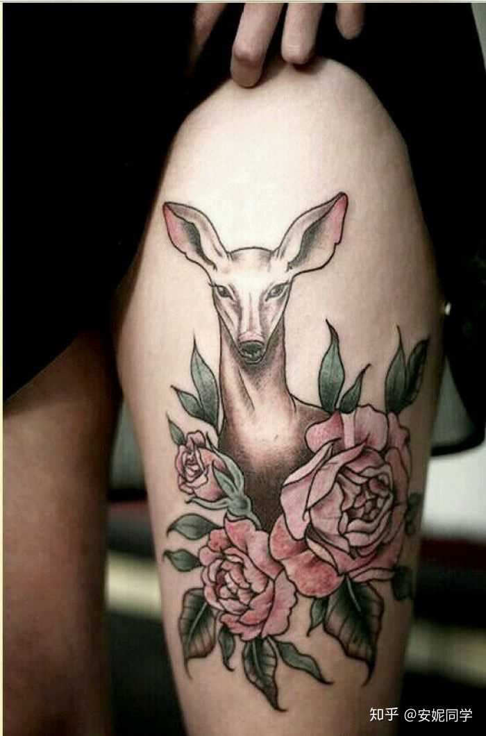 你见过哪些惊艳到你的鹿纹身?