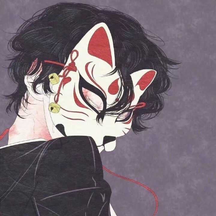 有没有类似这种的戴面具的头像?