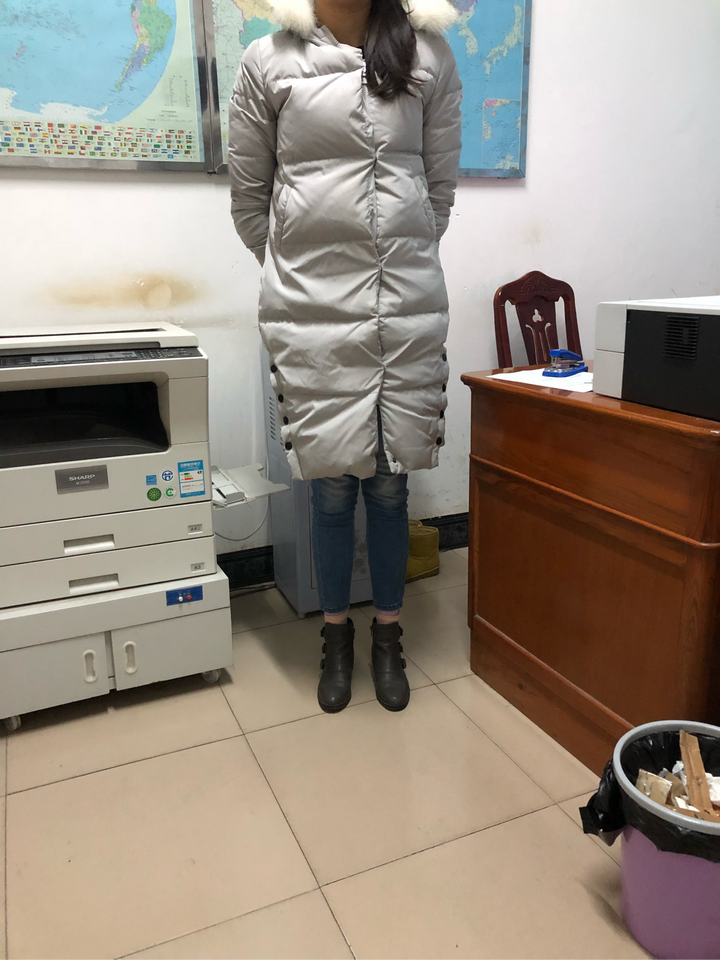 帮助净身高175的同事回答:裤子总是被穿成七分裤.