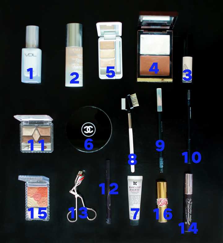 化妆的基本步骤和工具 知乎