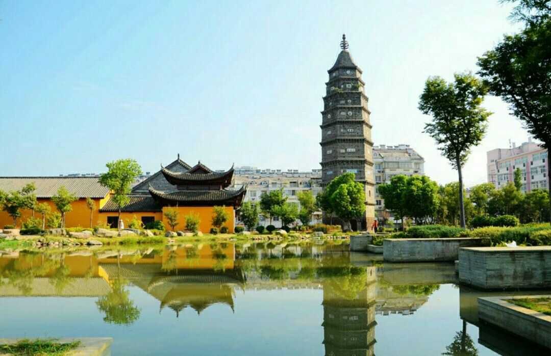 南塔观音寺塔《六安州志"观音寺,城西南隅,唐僧元通建,并造浮屠