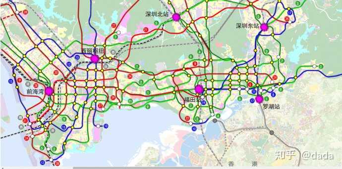 深圳2030年总体规划图图片