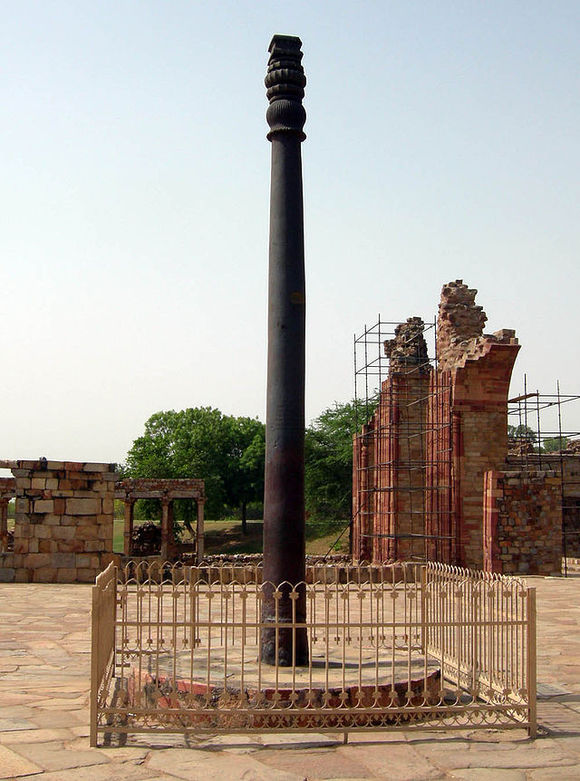 2.2   德里铁柱(iron pillar of delhi)