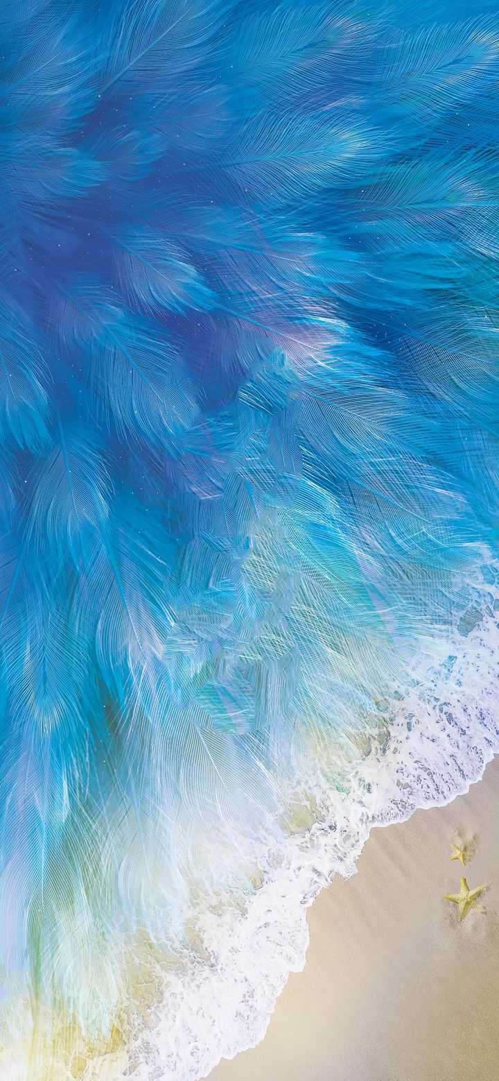 蓝色海洋 手机壁纸图片