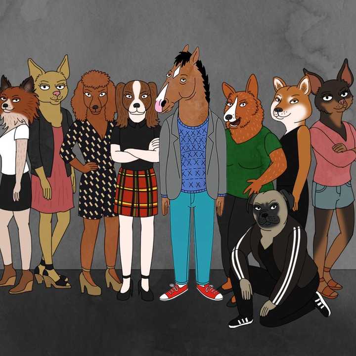 对,我就是一个很直接的人 bojack艺术指南