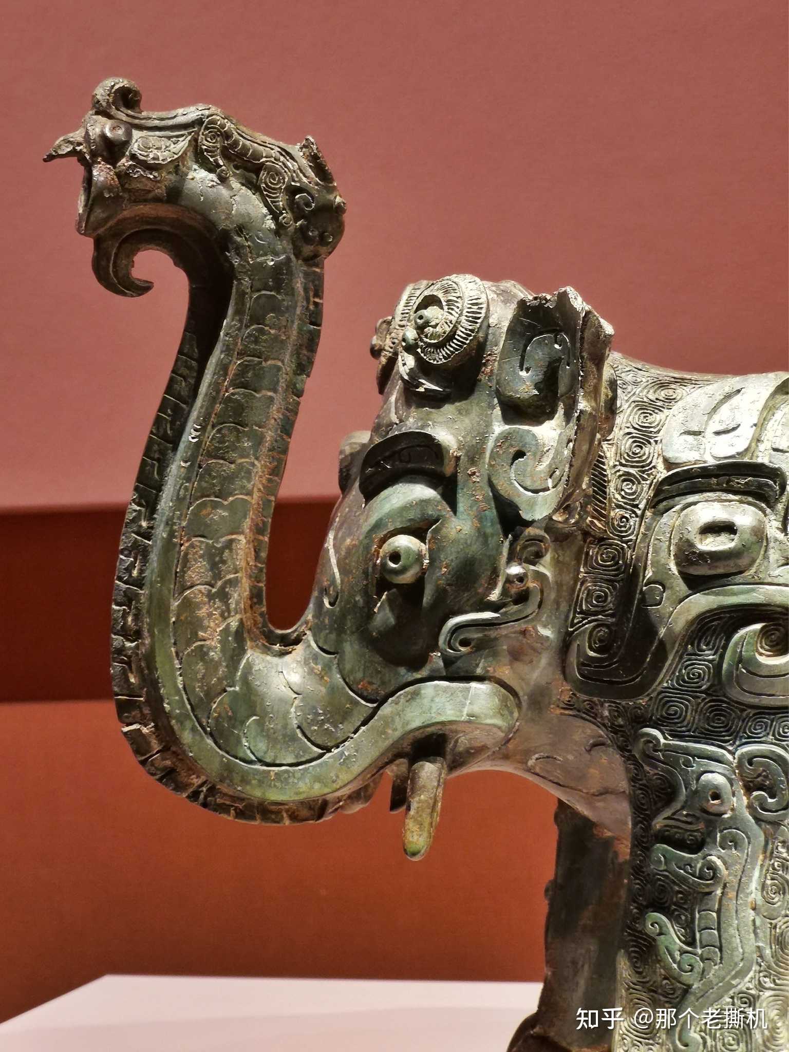 那个老撕机 的想法: 象尊,商代,湖南省博物馆 