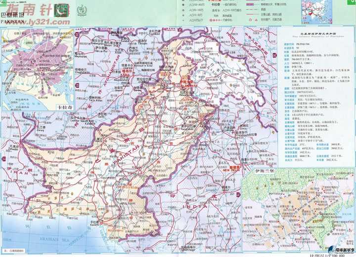谢邀,来抢云石风头来了 巴基斯坦地图