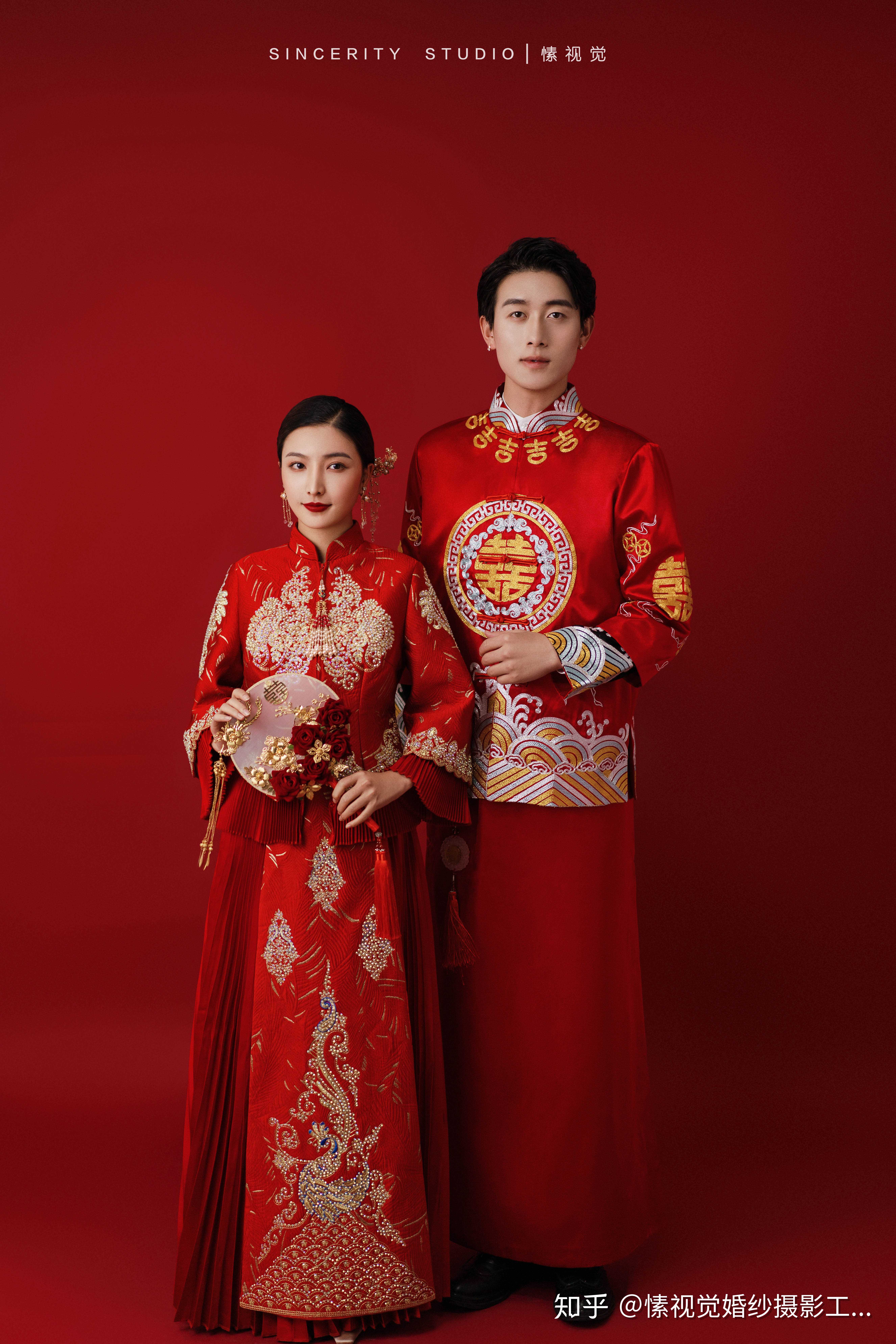 愫视觉婚纱摄影工作室 的想法: 愫视觉|新中式婚纱照 新年一路红到底