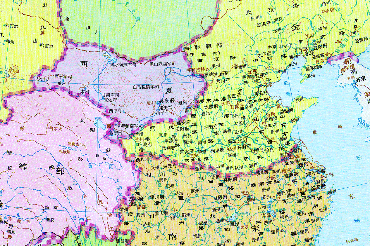 宋朝鼎盛时期地图图片