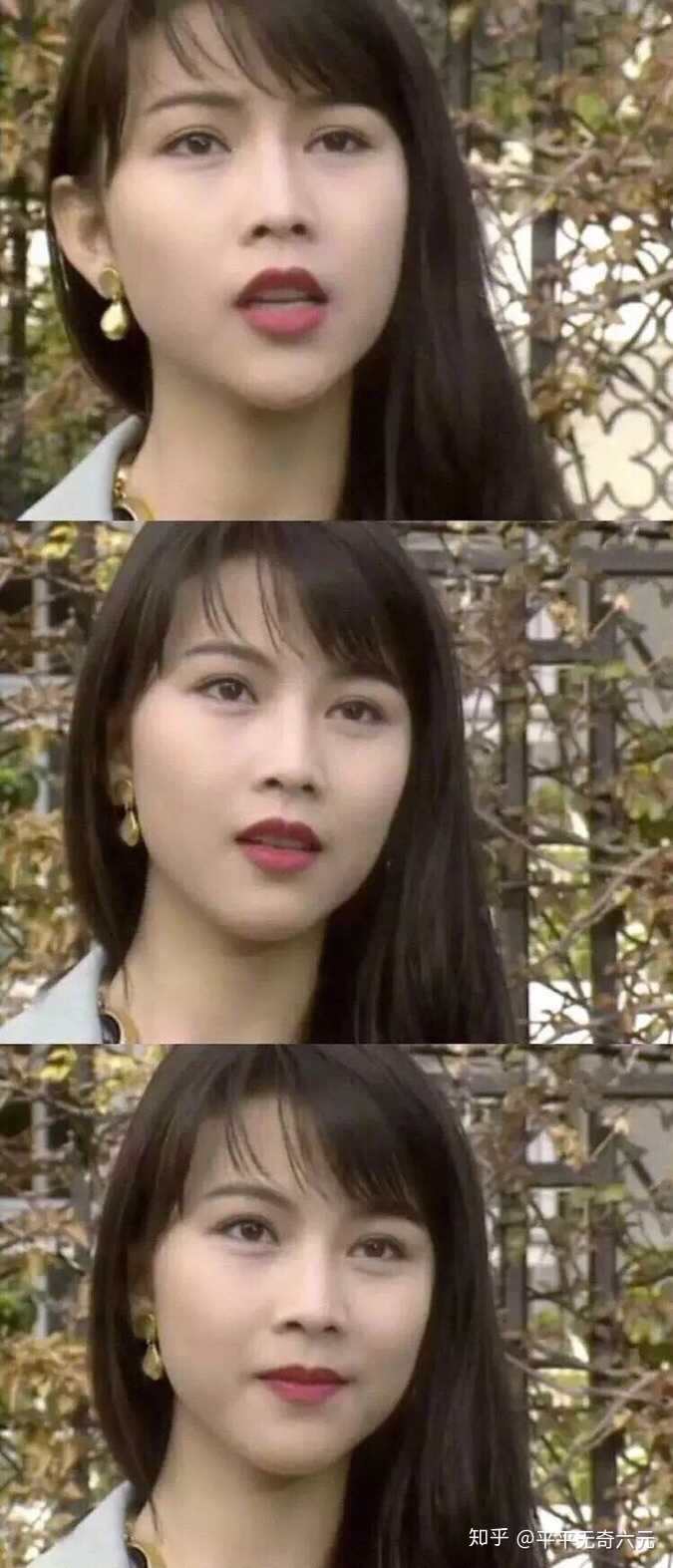 不过最像的应该是眼睛,窄窄的双眼皮,圆溜溜的眼睛,外加有点尖尖的内