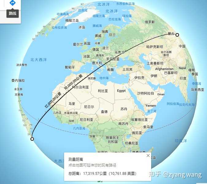 北京飞加拿大航线图图片