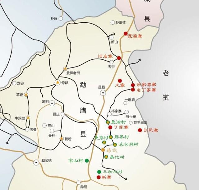 茶里探花 的想法: 小武:普洱茶三大产区各大山头分布图册,这次不会记