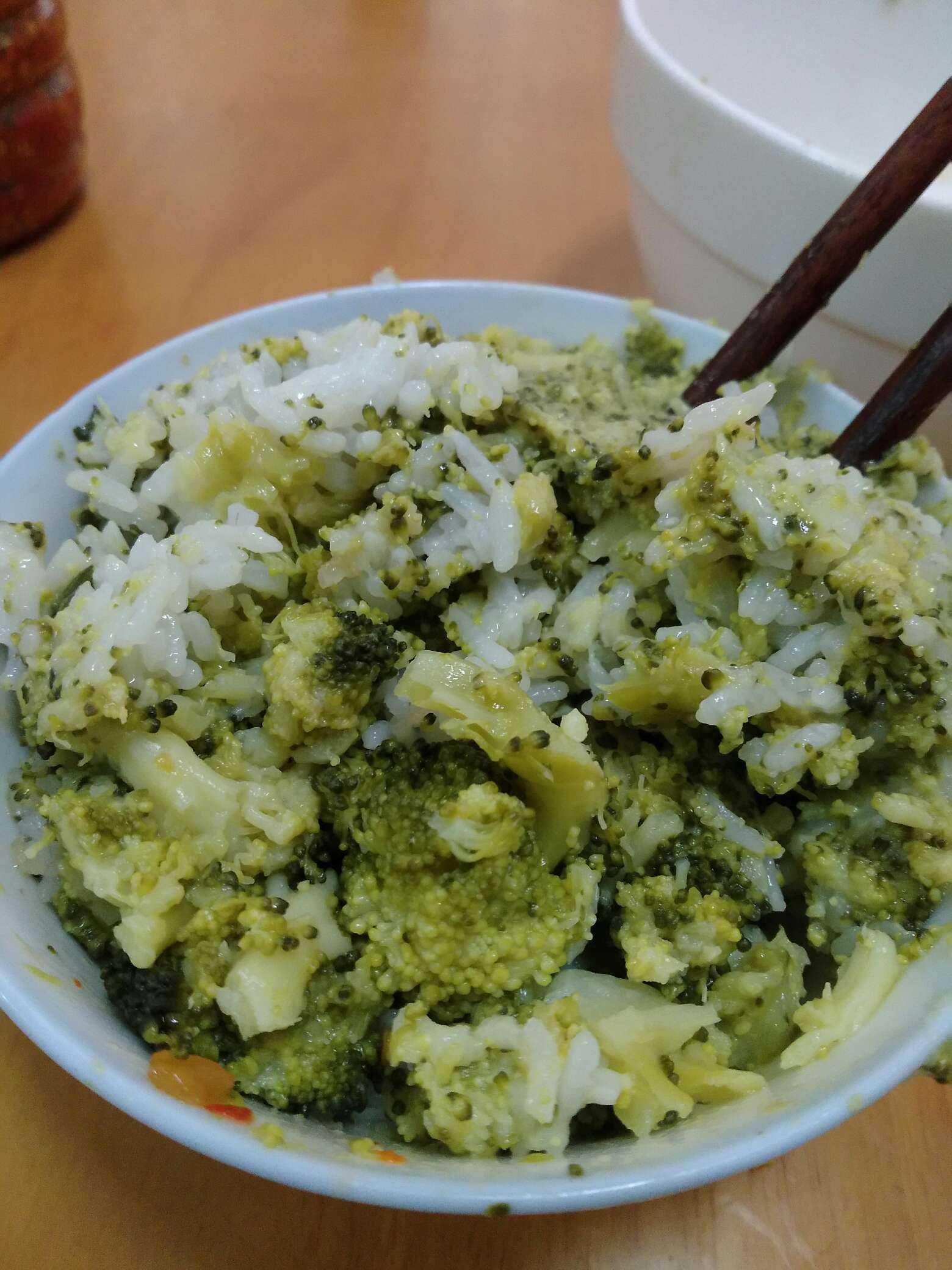 中午做的一碗猪食,味道让我迷醉.