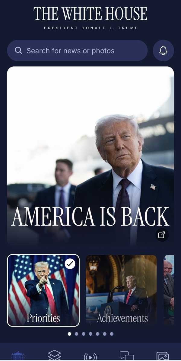 白宫官方 App 上架被美媒称为「怪异又多余」，如何看待这一评价？