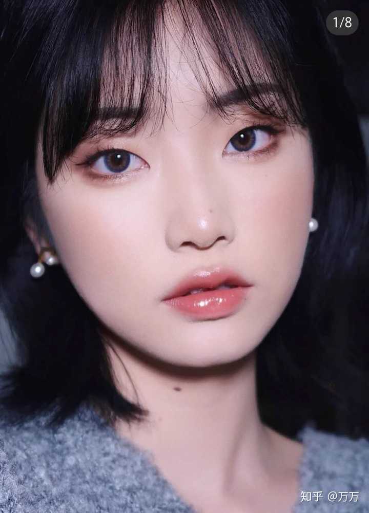 有没有单眼皮也很漂亮的例子呢?