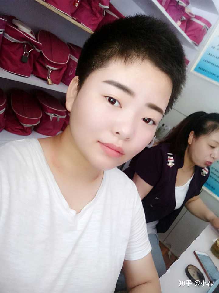 女生剃光头多久头发能留到bobo头长度 知乎