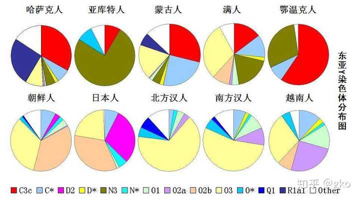 这个你要看你怎么看,如果是从基因分子学的父系y染色体的角度来说.