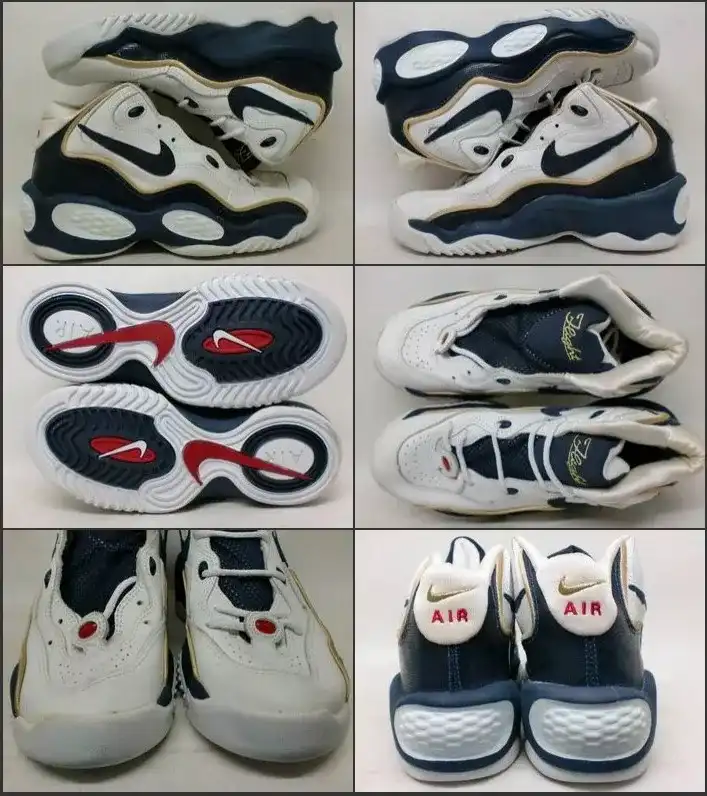 所屬頂級鞋款:nike air zoom flight 96 關鍵技術:後掌內置air sole