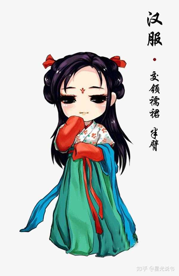 汉服的种类有哪些?希望能有图就好了?