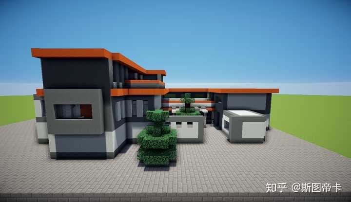 如何在minecraft 里建筑漂亮的现代别墅 知乎 如何在minecraft 里建筑漂亮的现代别墅 知乎