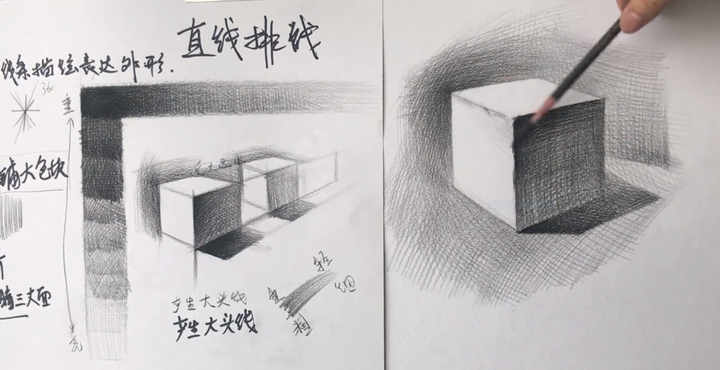 零基础素描一节课三个小时,第五节课画这个合理吗?