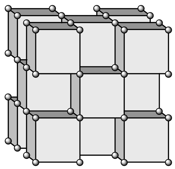 如何用 chemdraw chem3d 画晶体结构?