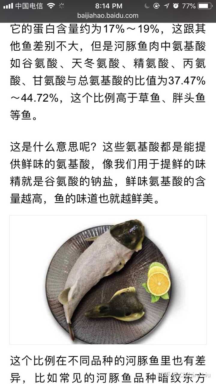 河豚为什么好吃 知乎 河豚为什么好吃 知乎