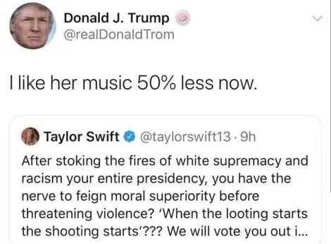 Taylor Swift霉霉说过什么有逼格的话 葭月十八的回答 知乎