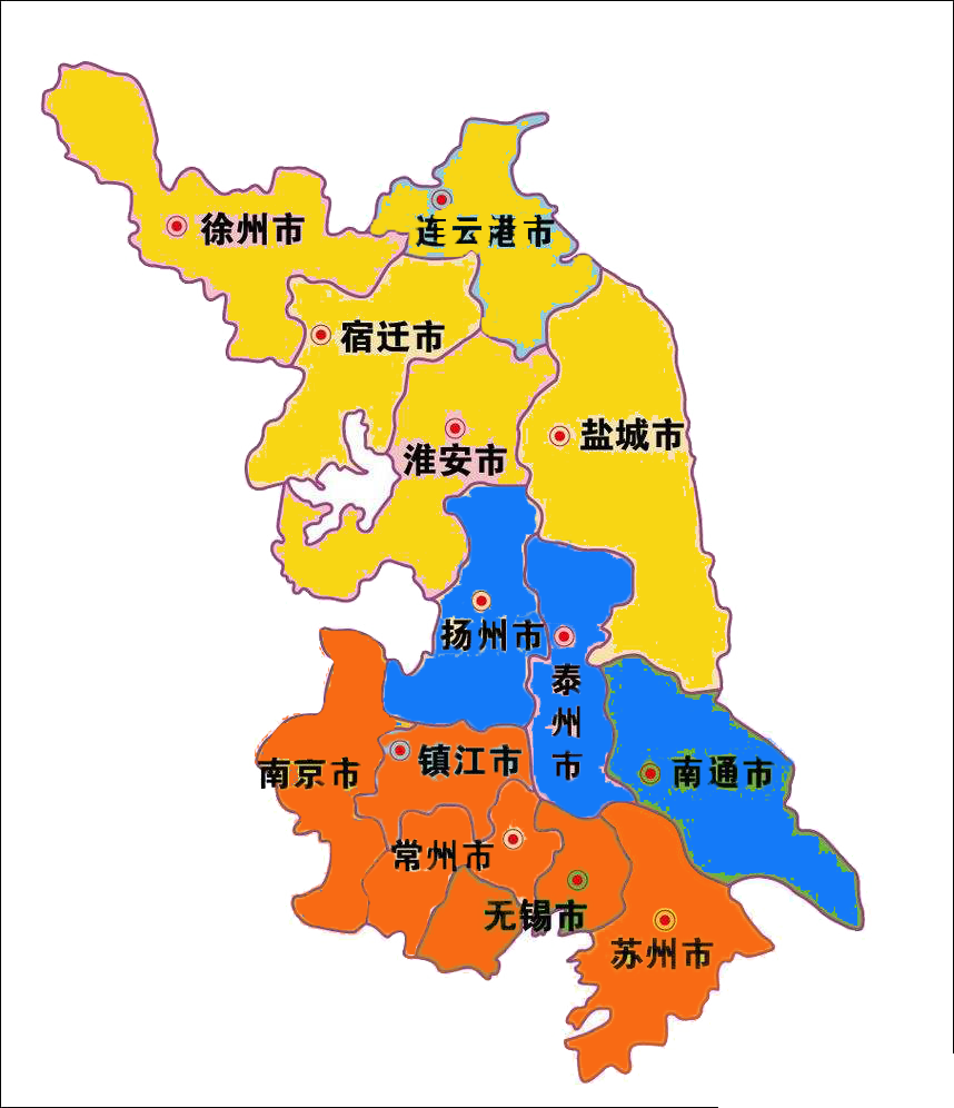 徐州地理位置图片