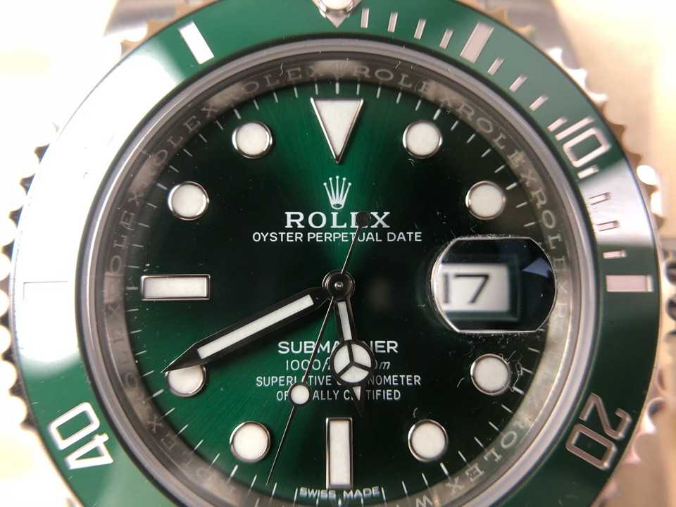 劳力士绿水鬼鉴定细节