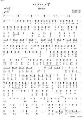 你们谁有郎朗晴天的钢琴谱呀