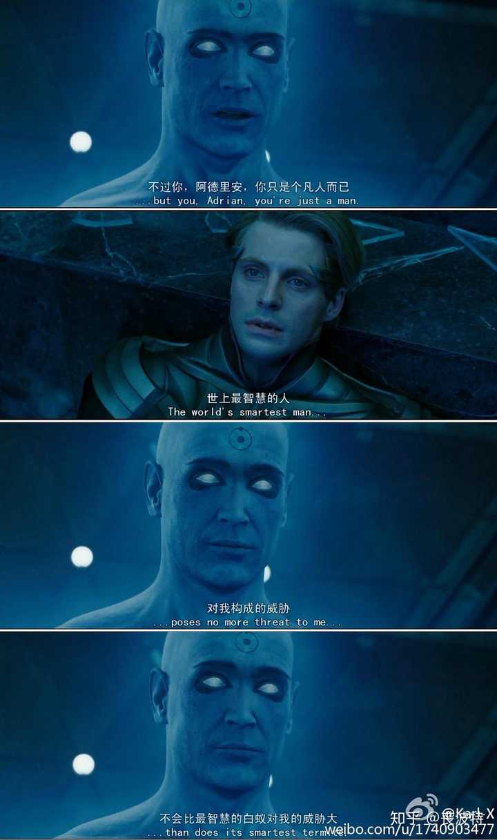《守望者》 "我不懂,死人和活人身上的原子数目是一样的.