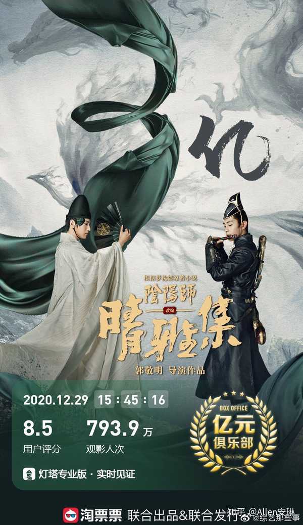 二刷也可以的喔 值得二刷 2020-12-08 #邓伦博雅# 《晴雅集》终极海报