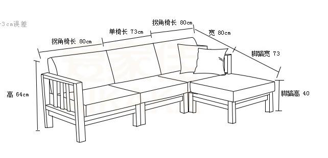 装修客厅沙发尺寸如何选择?