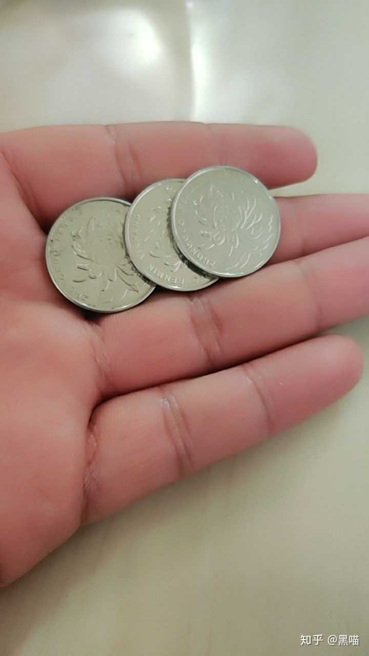 我养了3个钢镚!没事搓着玩放在兜里走路还有声音!