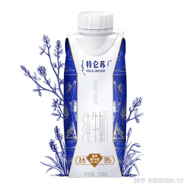 欧阳鹏杰-oy 的想法: 很荣幸以圆珠笔画的形式为【特仑苏】绘制了2019