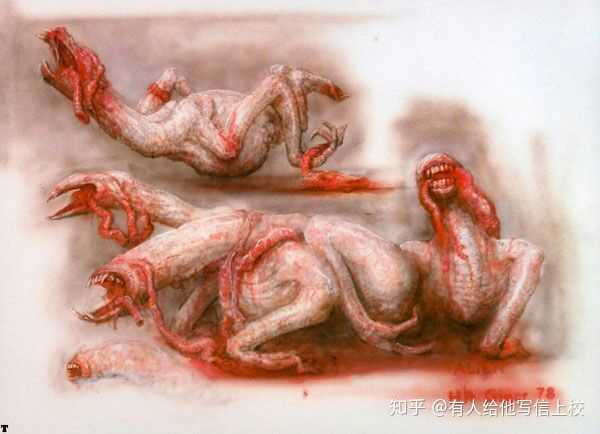 "破胸者"是异形胚胎成长的最后阶段,它们已经具有宿主的基因特征.