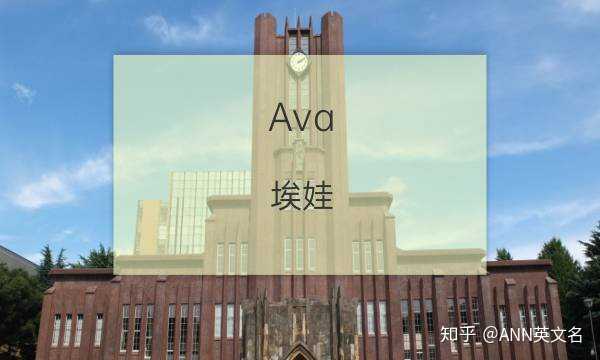 怎样取个洋气的英文名 知乎