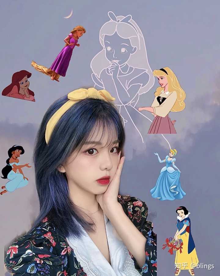 雾蓝 代表人物:iu