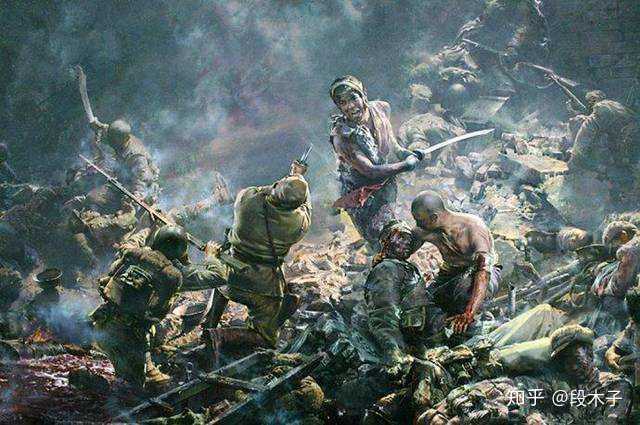 有什么描绘近代战争的震撼人心的油画
