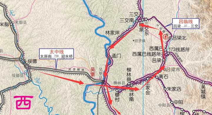 瓦日铁路地图图片