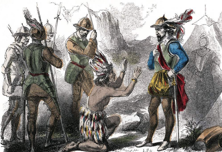 对于印加帝国大多数居民来说,皮萨罗固然算是外来侵略者,可阿塔瓦尔帕