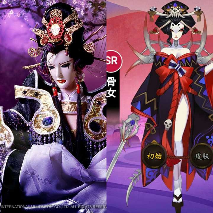 你从阴阳师式神身上看到了谁的影子?