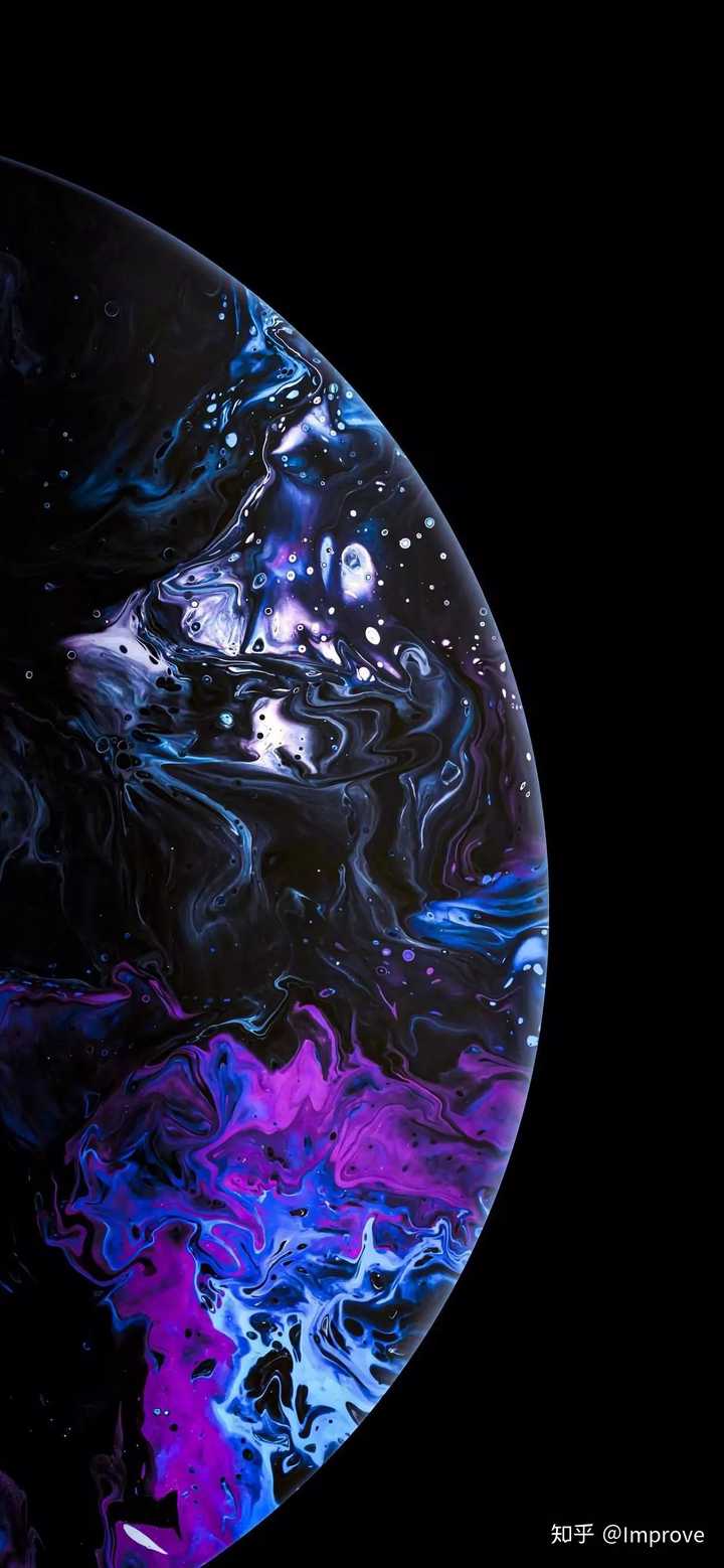 黑色手机用什么颜色的壁纸?