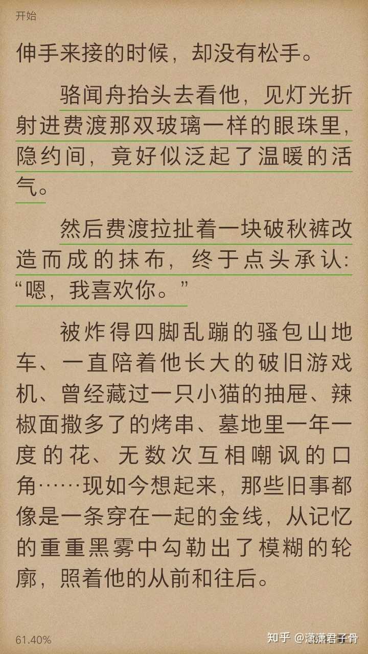 默讀中的費渡愛駱聞舟嘛?