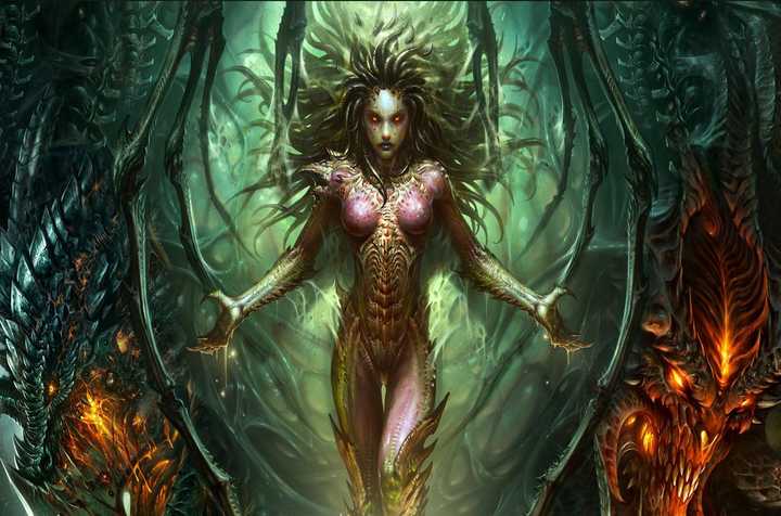 内心想法是找一个从善良变成恶魔的人物,代表理想社会和现实社会的