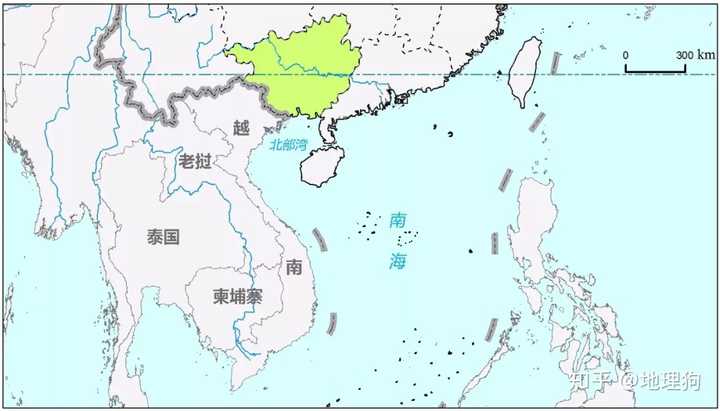 广西壮族自治区位于中国华南西部,被 北回归线拦腰穿过.