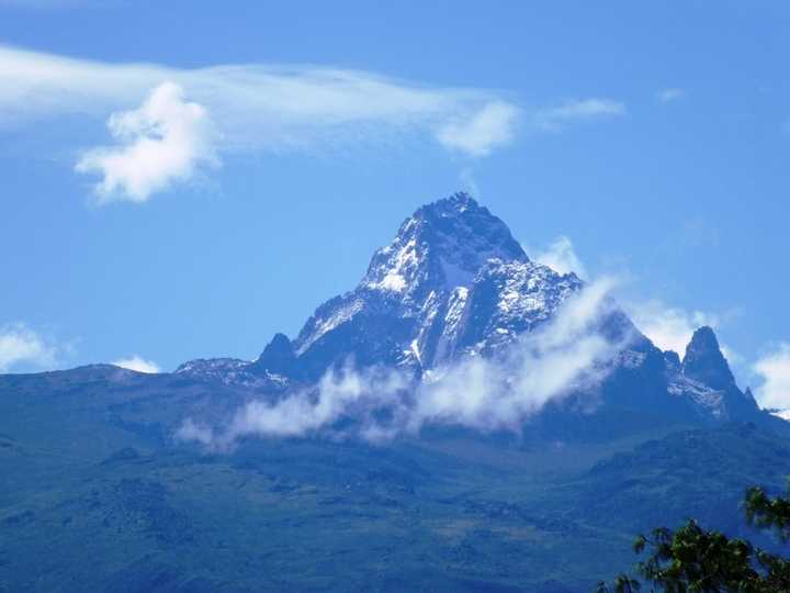 肯尼亚山国家公园 mount kenya national park