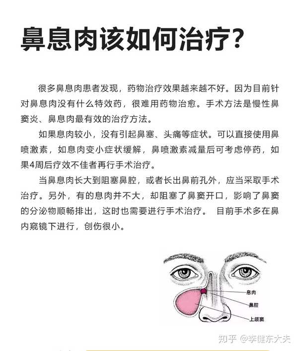 微创手术是治疗鼻息肉的关键步骤.